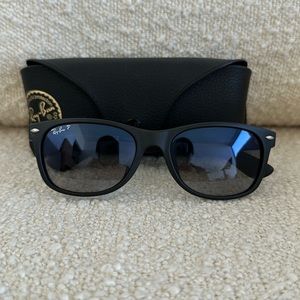 RayBan Black New Wayfarer Polarized